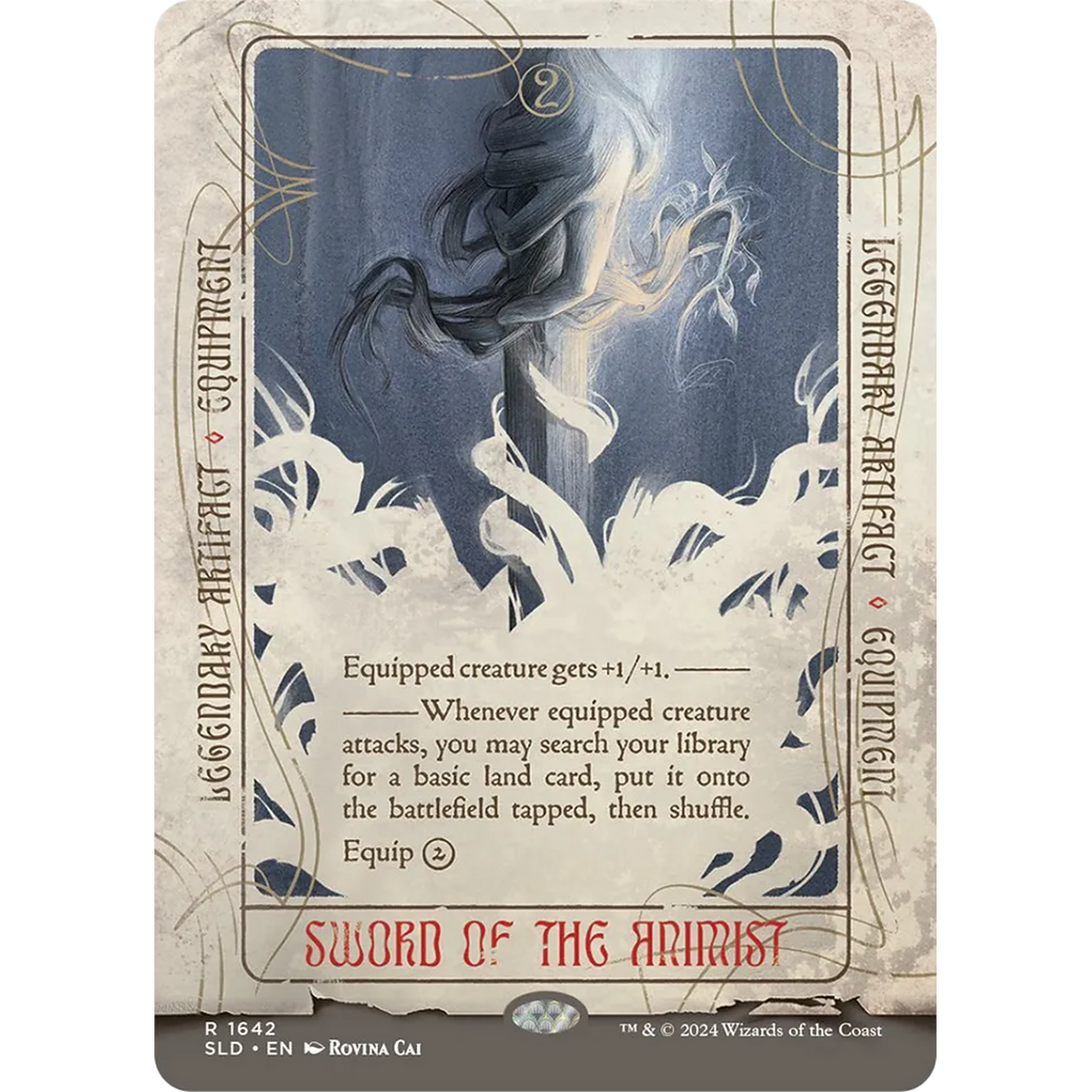 Sword of the Animist (SLD-1642) - Secret Lair Drop (Borderless)