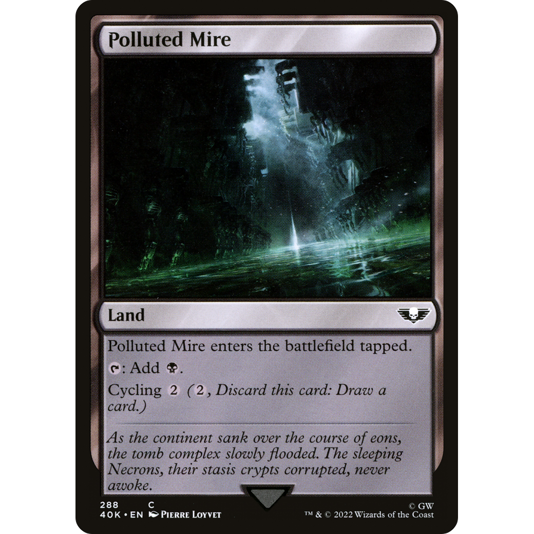 Polluted Mire (40K-288) - Warhammer 40,000 Commander