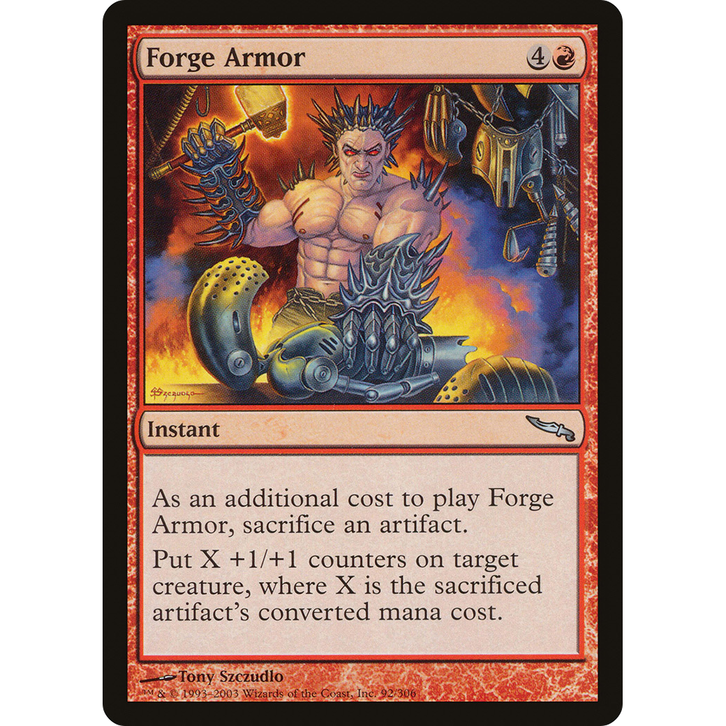 Forge Armor (MRD-092) - Mirrodin
