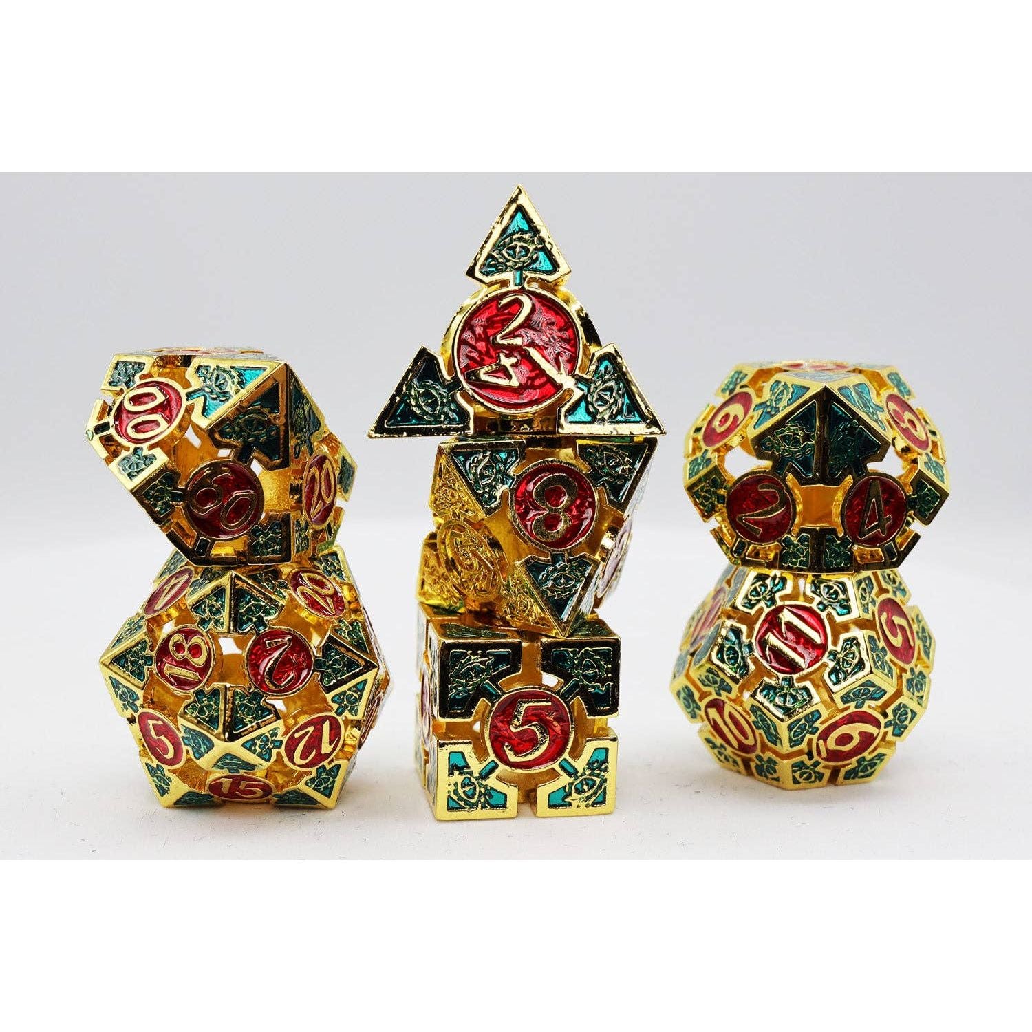 Oculus: Mischievous - Metal RPG Dice Set