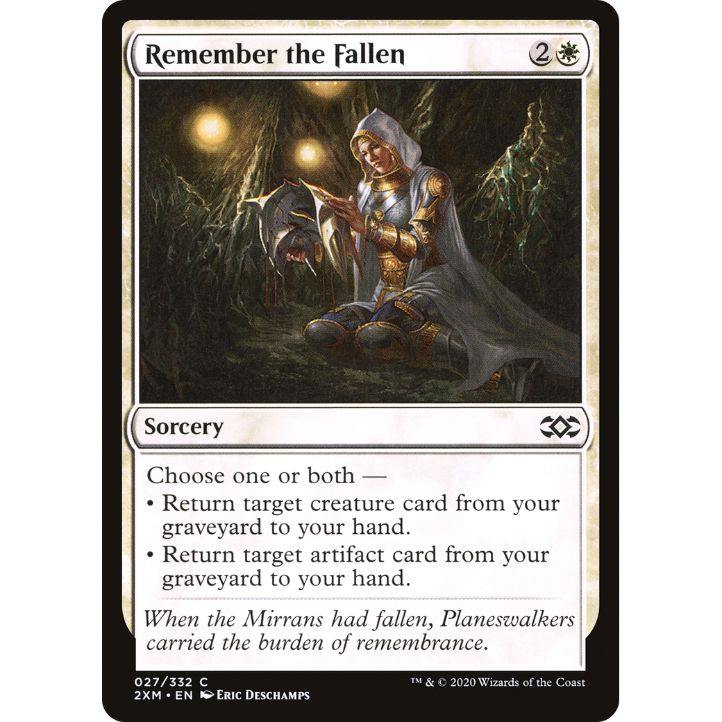 Remember the Fallen (2XM-027) - Double Masters
