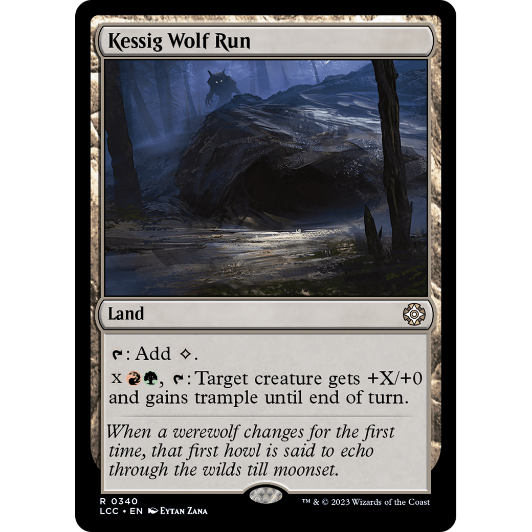 Kessig Wolf Run (LCC-340) - The Lost Caverns of Ixalan Commander