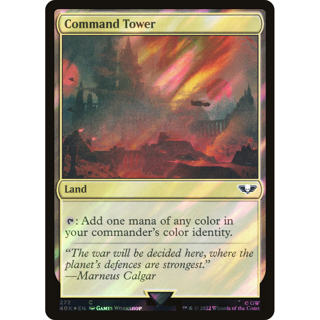 Command Tower (40K-272) - Warhammer 40,000 Commander Foil