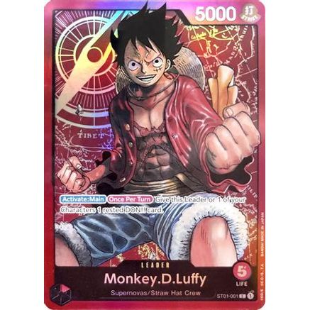 Monkey.D.Luffy (001) (ST01-001) - Starter Deck 1: Straw Hat Crew Foil