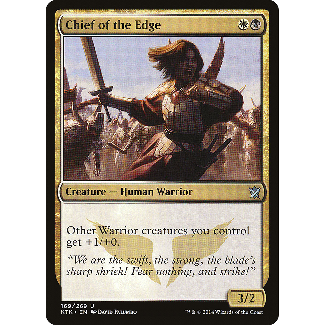 Chief of the Edge (KTK-169) - Khans of Tarkir Foil