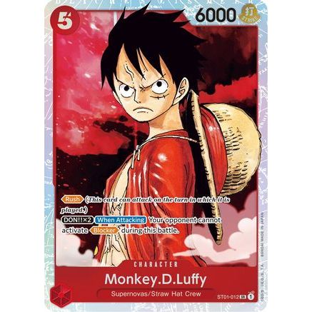 Monkey.D.Luffy (012) (ST01-012) - Starter Deck 1: Straw Hat Crew Foil