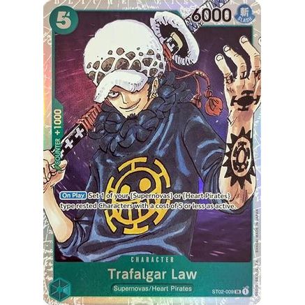Trafalgar Law (ST02-009) - Starter Deck 2: Worst Generation Foil