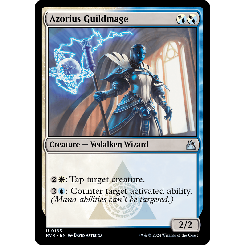 Azorius Guildmage (RVR-165) - Ravnica Remastered Foil