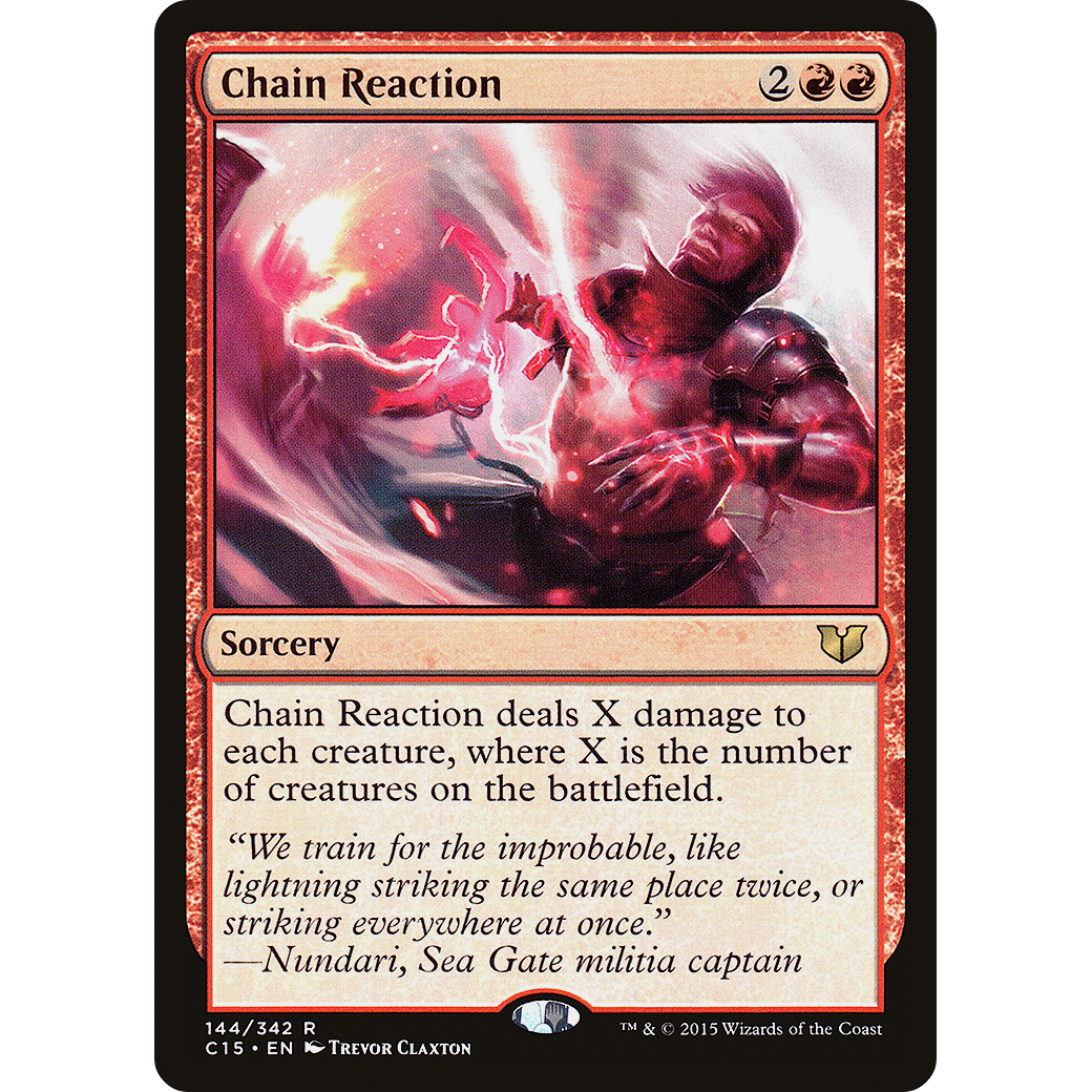 Chain Reaction (C15-144) - Commander 2015