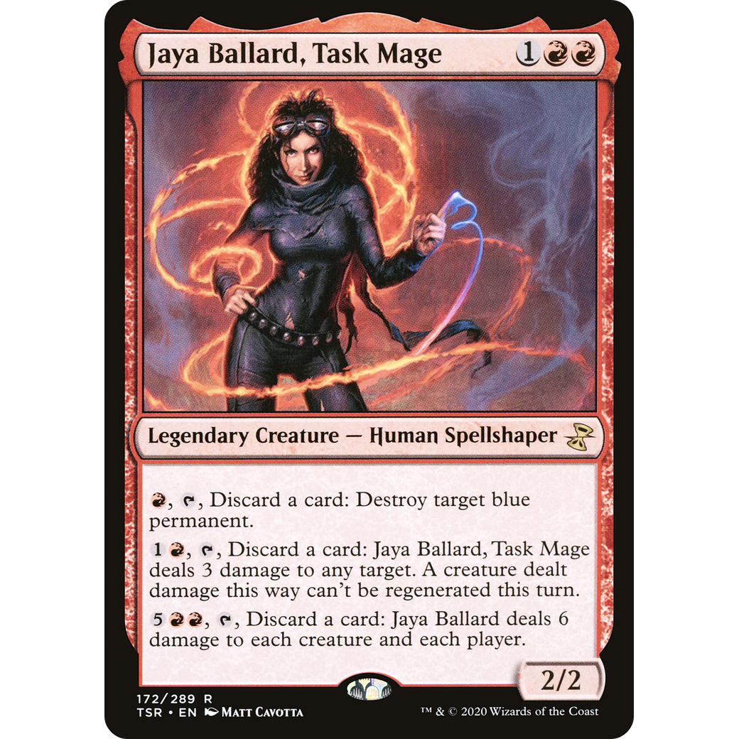 Jaya Ballard, Task Mage (TSR-172) - Time Spiral Remastered Foil