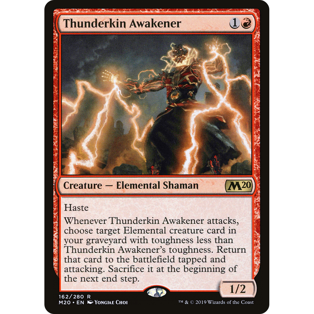Thunderkin Awakener (M20-162) - Core Set 2020