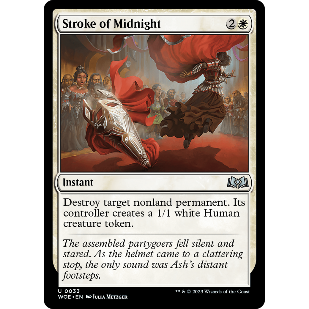 Stroke of Midnight (WOE-033) - Wilds of Eldraine Foil