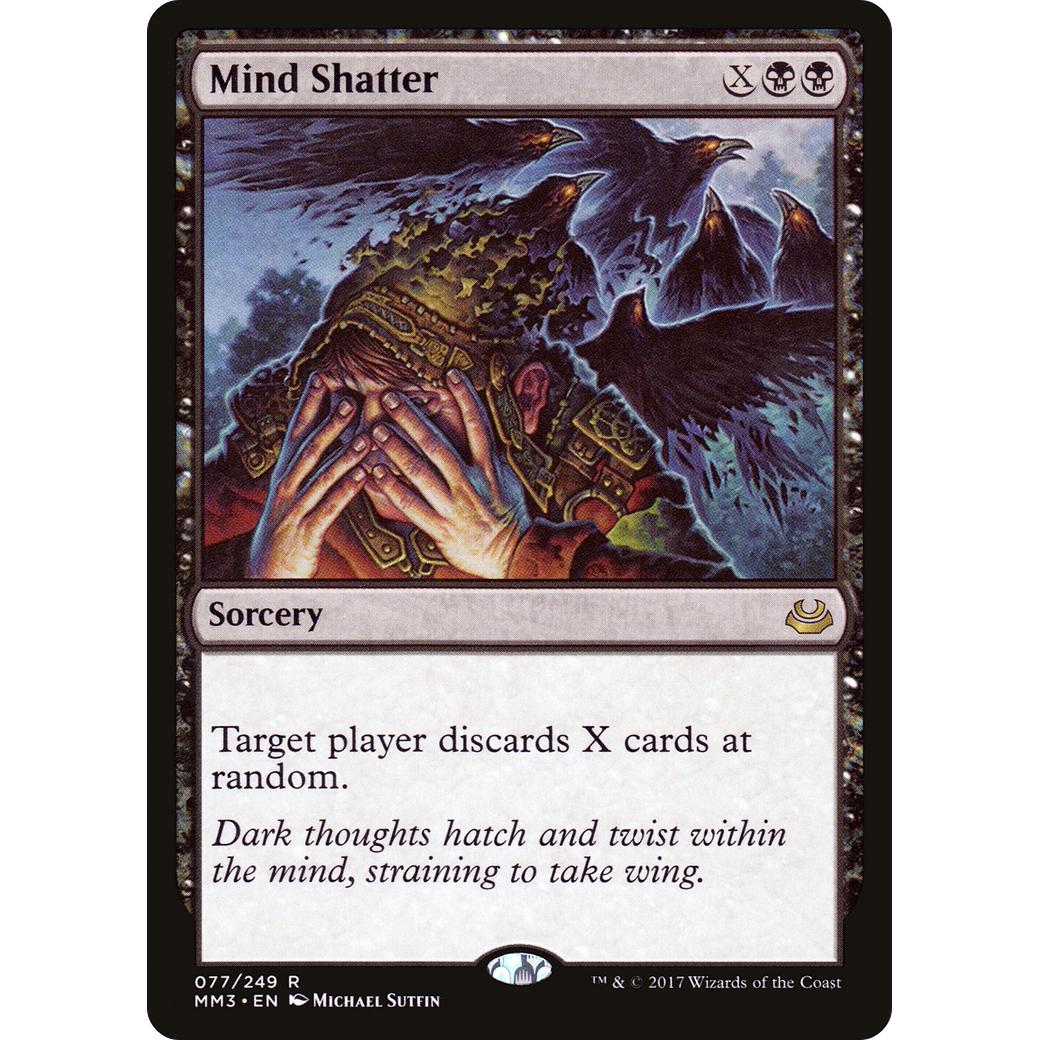 Mind Shatter (MM3-077) - Modern Masters 2017 Foil