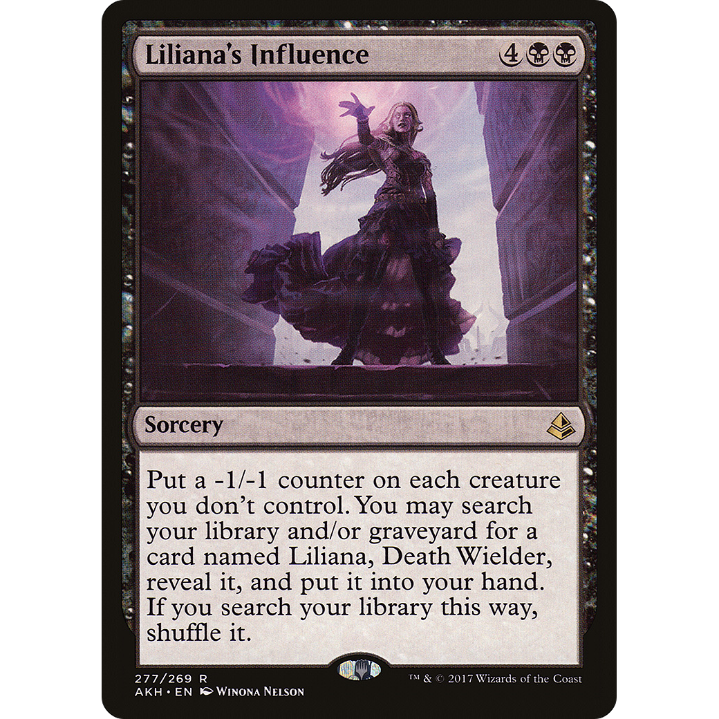 Liliana's Influence (AKH-277) - Amonkhet