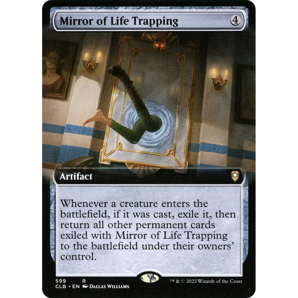 Mirror of Life Trapping (CLB-599) - Commander Legends: Battle for Baldur's Gate: (Extended Art) Foil