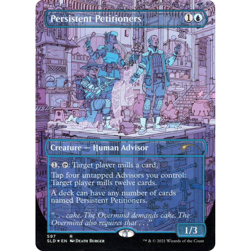Persistent Petitioners (597) (SLD-597) - Secret Lair Drop (Borderless) Foil