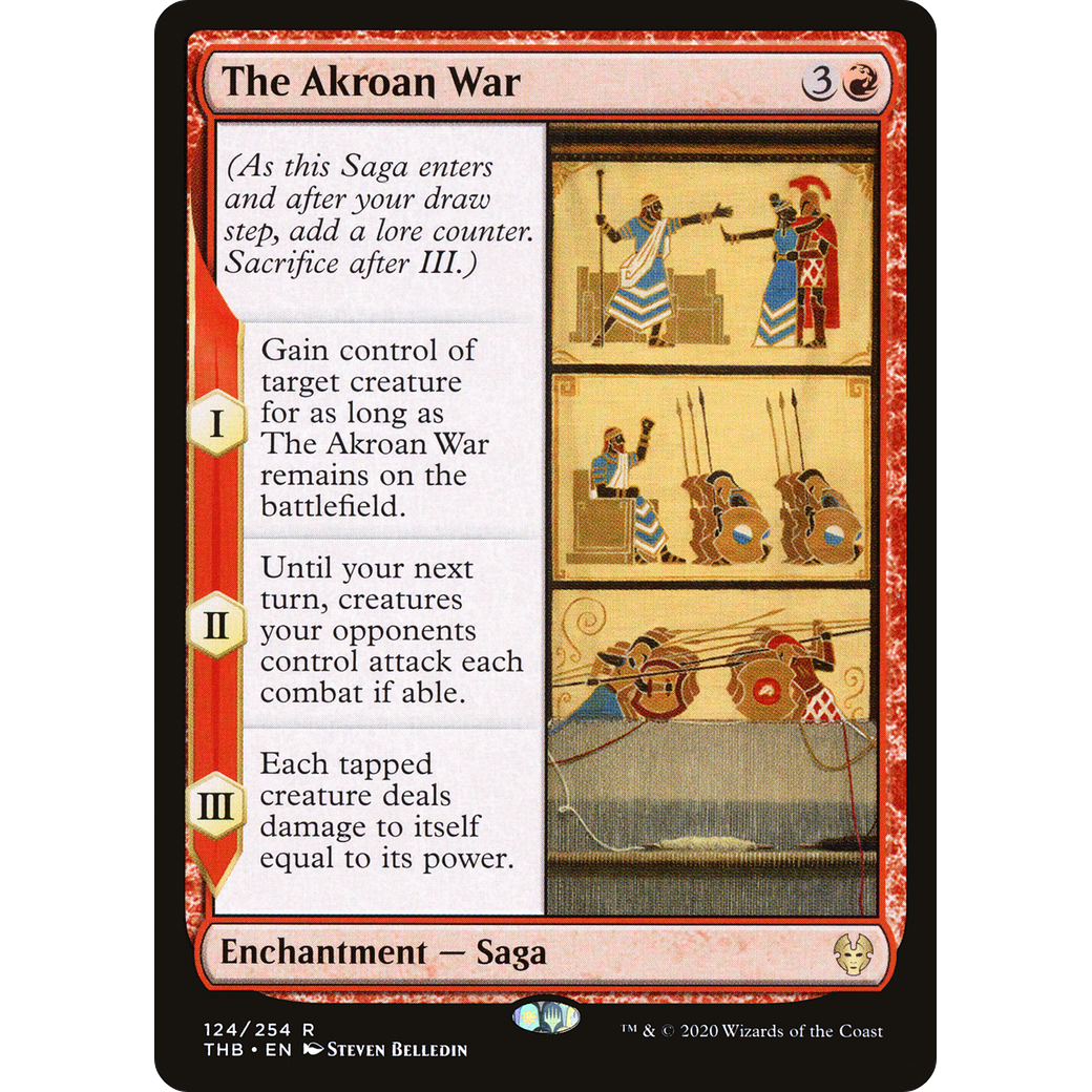 The Akroan War (THB-124) - Theros Beyond Death Foil