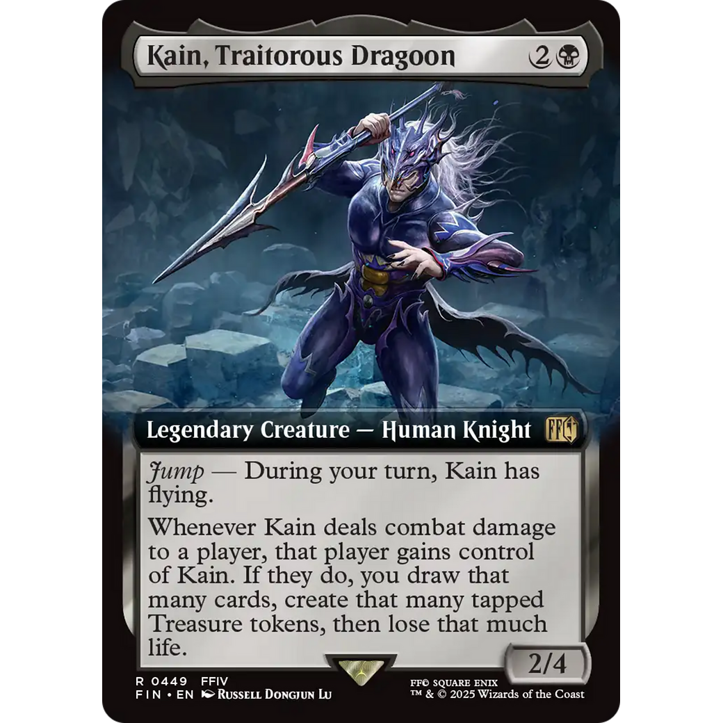 Kain, Traitorous Dragoon (FIN-449) - FINAL FANTASY: (Extended Art) Foil
