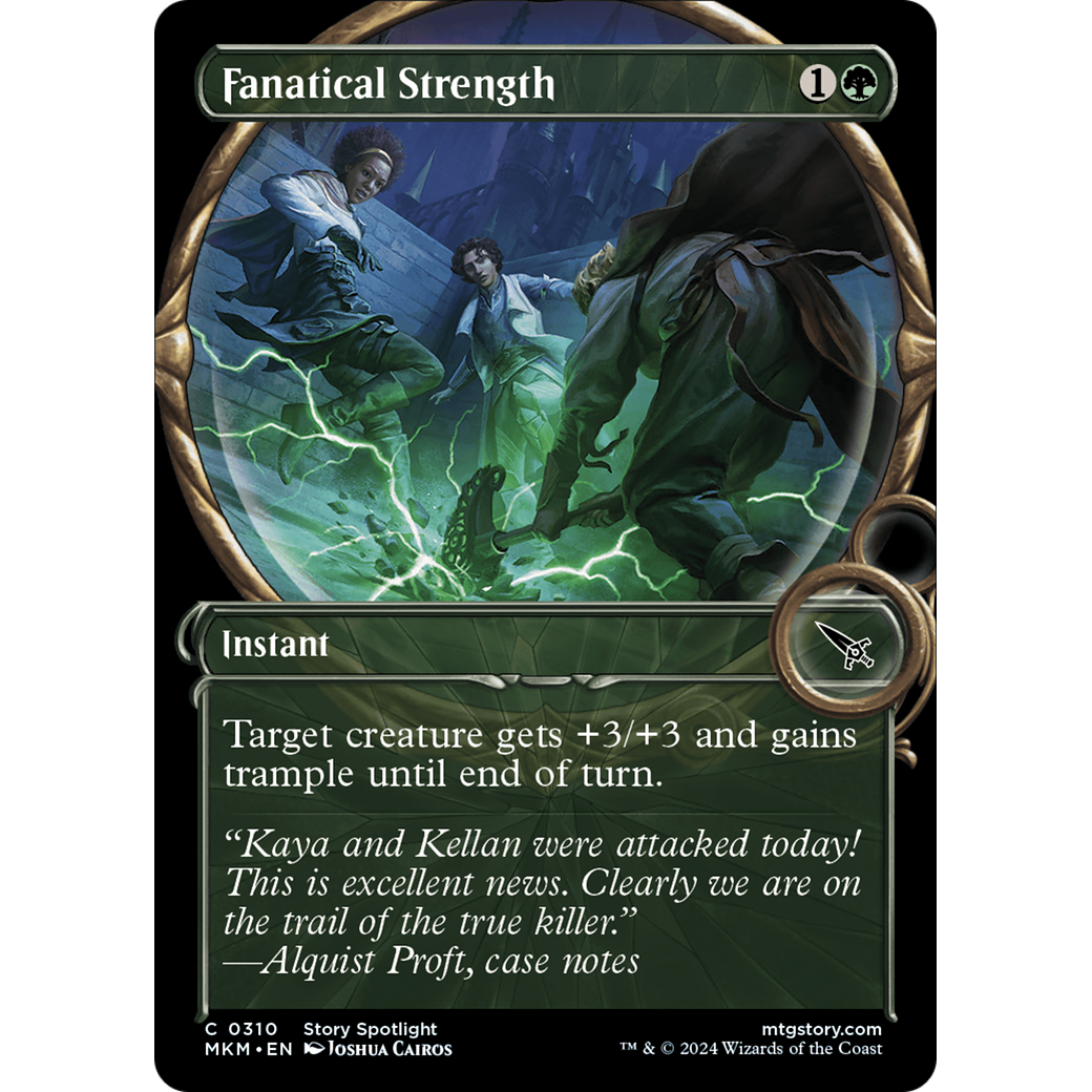 Fanatical Strength (MKM-310) - Murders at Karlov Manor: (Showcase)