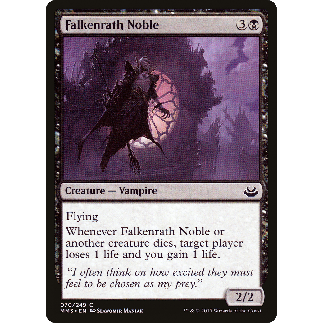 Falkenrath Noble (MM3-070) - Modern Masters 2017