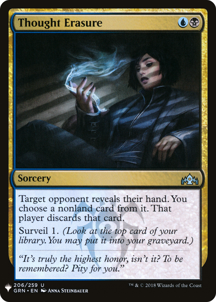 Thought Erasure (LIST-206) - The List