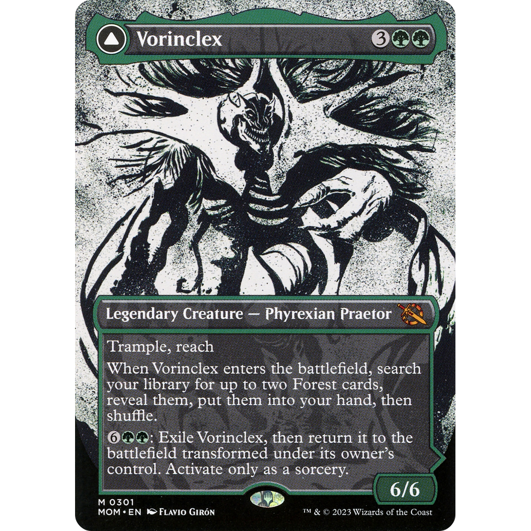 Vorinclex // The Grand Evolution (MOM-301) - March of the Machine: (Showcase) (Borderless)