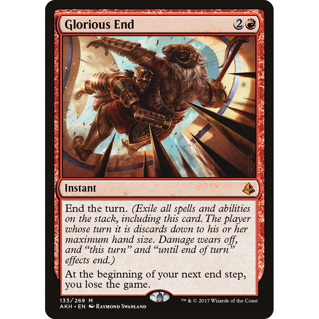 Glorious End (AKH-133) - Amonkhet