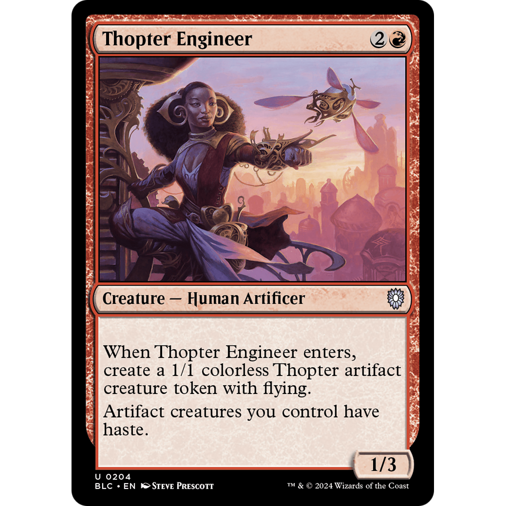 Thopter Engineer (BLC-204) - Bloomburrow Commander