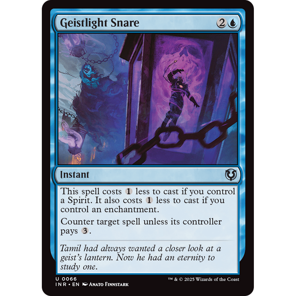 Geistlight Snare (INR-066) - Innistrad Remastered Foil