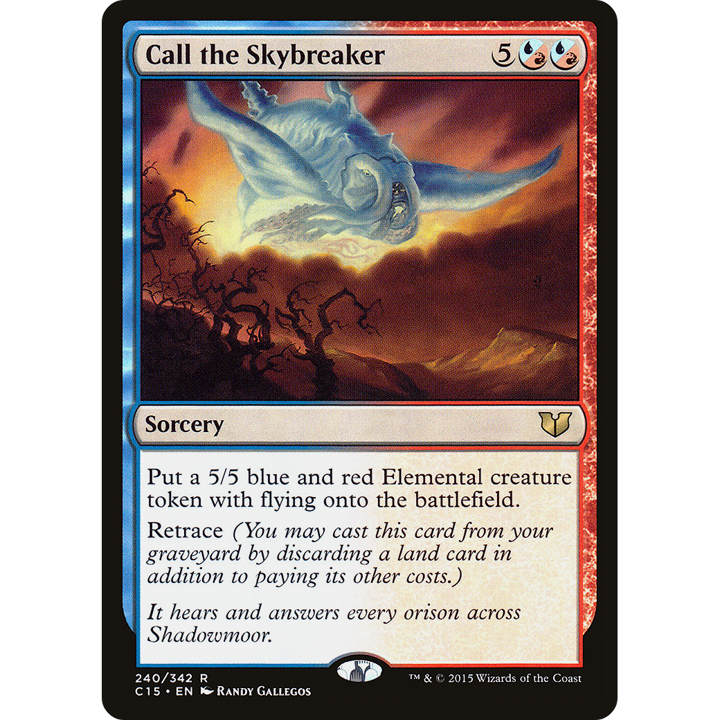 Call the Skybreaker (C15-240) - Commander 2015