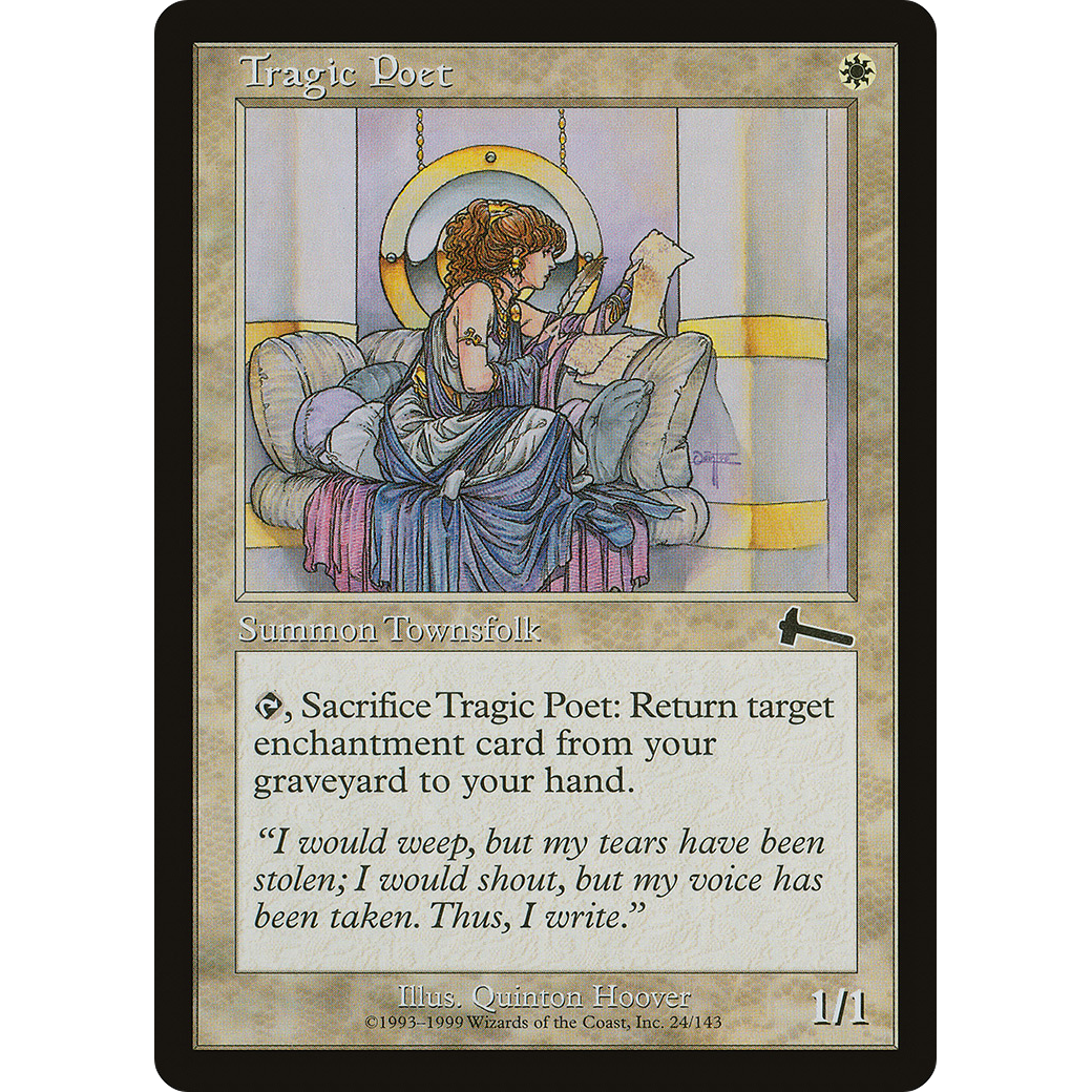 Tragic Poet (ULG-024) - Urza's Legacy