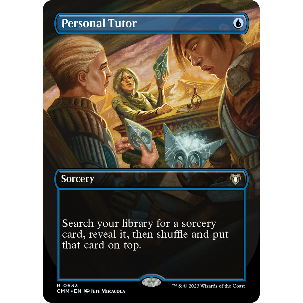 Personal Tutor (CMM-633) - Commander Masters (Borderless)