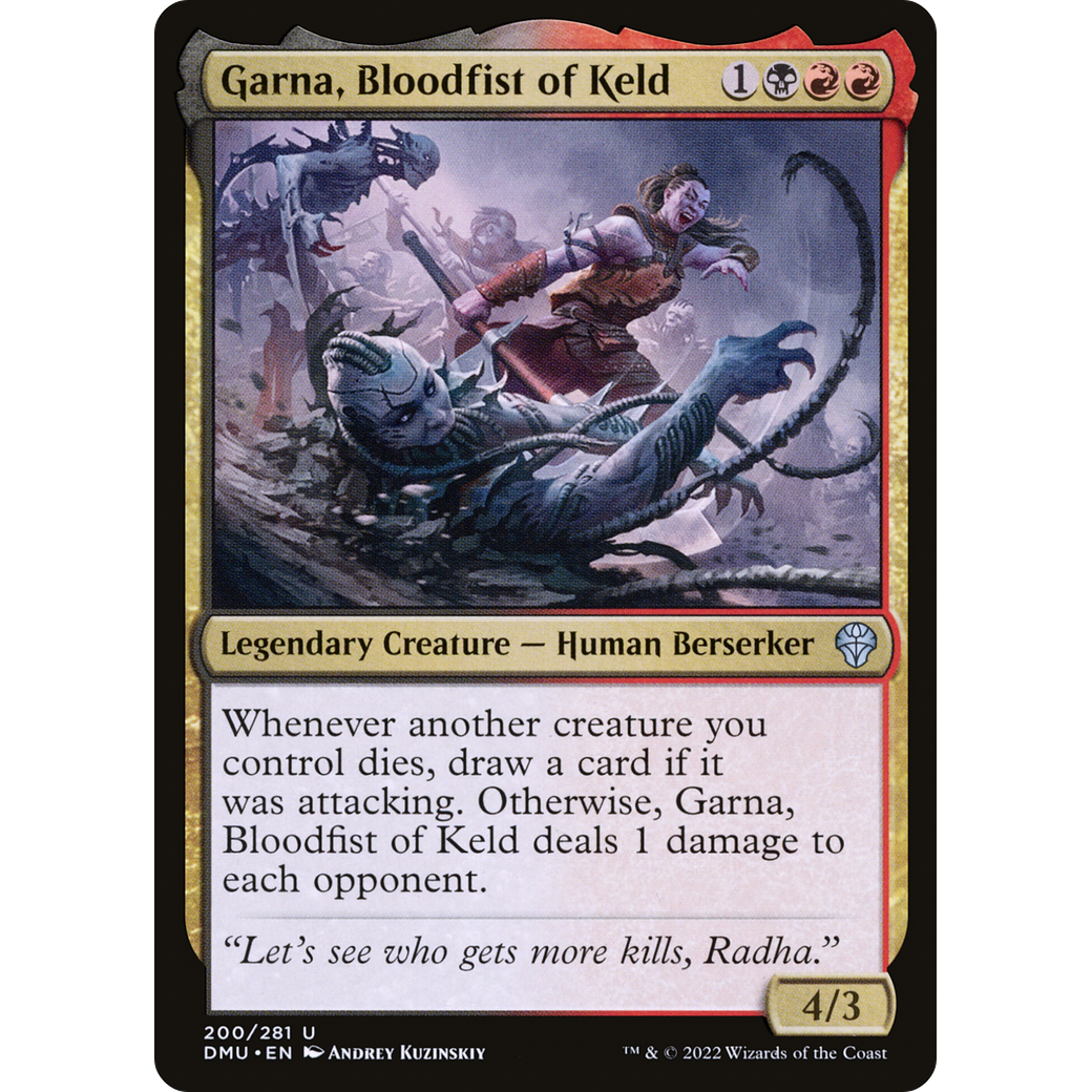 Garna, Bloodfist of Keld (DMU-200) - Dominaria United