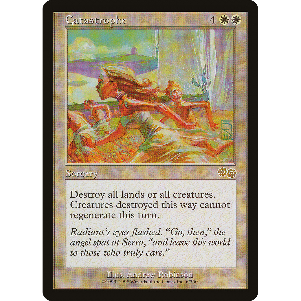 Catastrophe (USG-006) - Urza's Saga