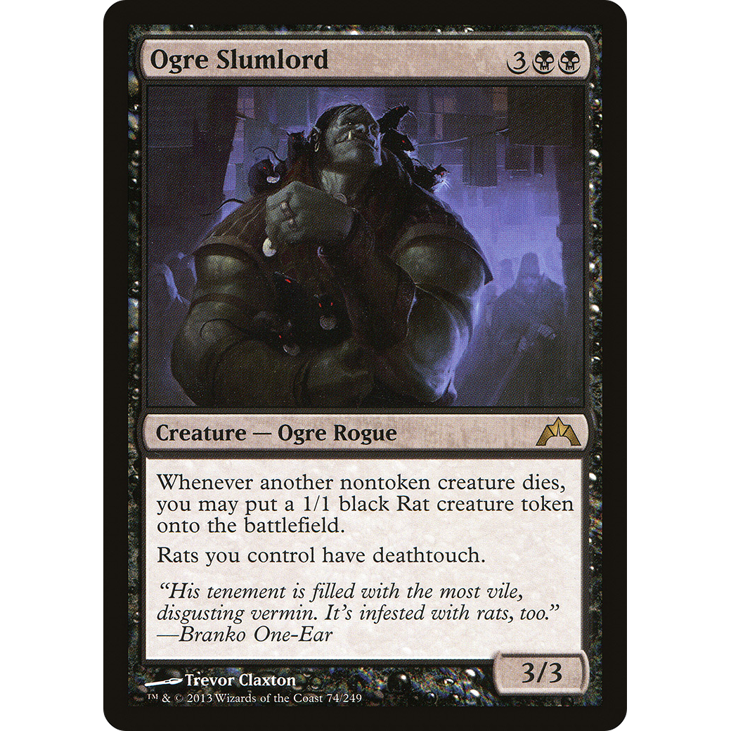 Ogre Slumlord (GTC-074) - Gatecrash Foil