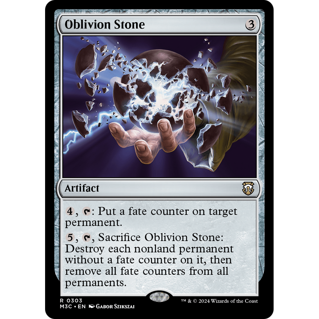 Oblivion Stone (M3C-303) - Modern Horizons 3 Commander Foil
