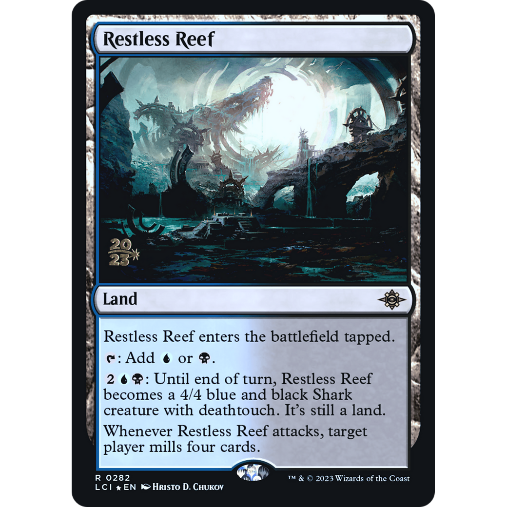Restless Reef (PRE-282S) - The Lost Caverns of Ixalan Promos Foil