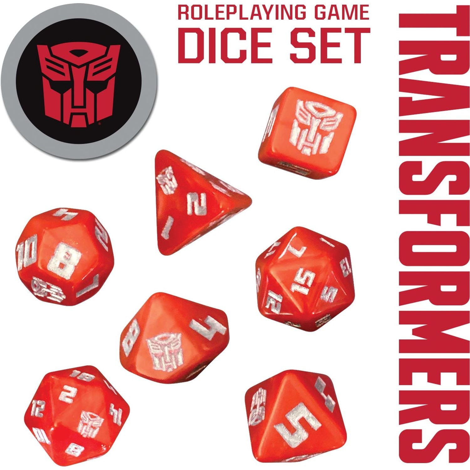 Transformers RPG: 7-Dice Set