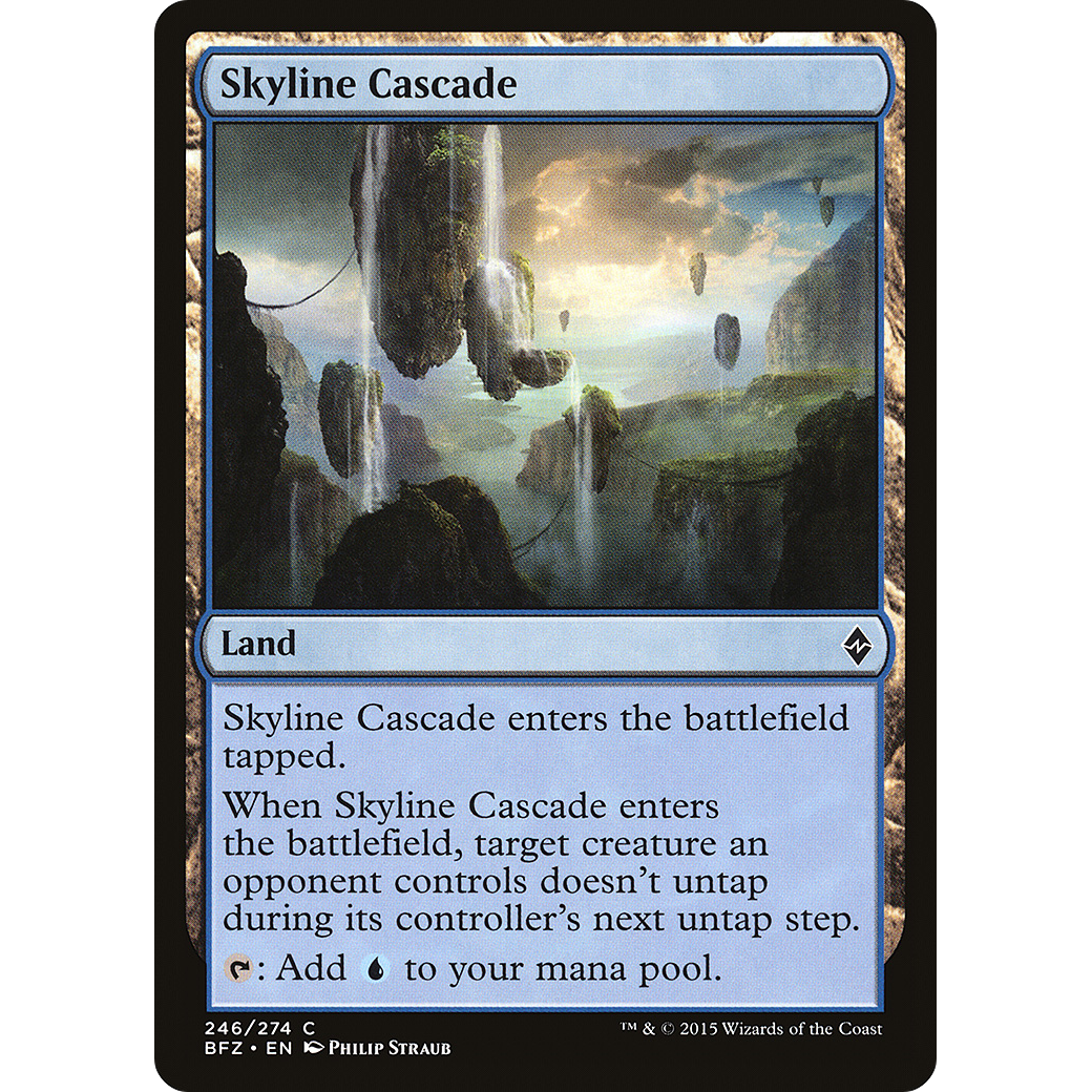 Skyline Cascade (BFZ-246) - Battle for Zendikar Foil
