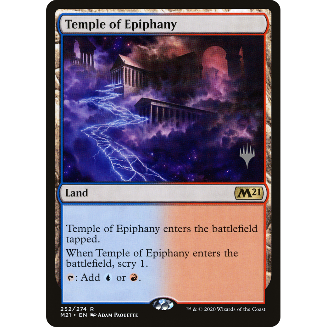 Temple of Epiphany (PPM21-252) - Core Set 2021 Promos Foil