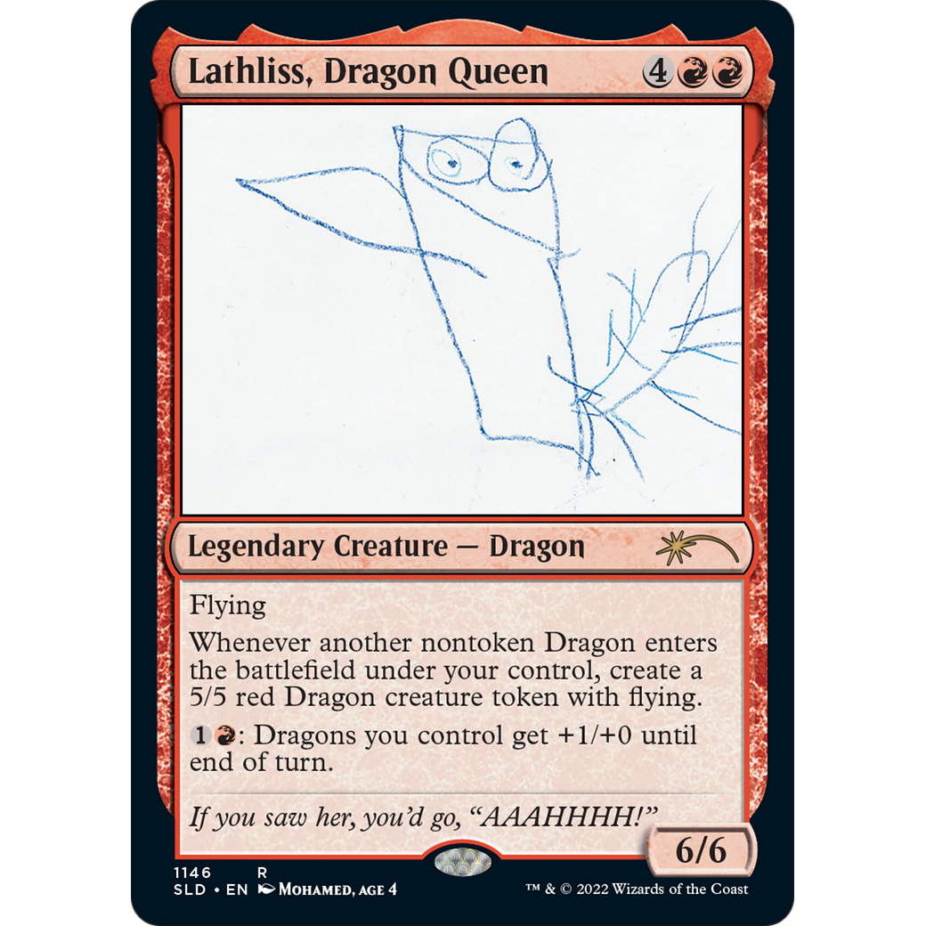 Lathliss, Dragon Queen (1146) (SLD-1146) - Secret Lair Drop