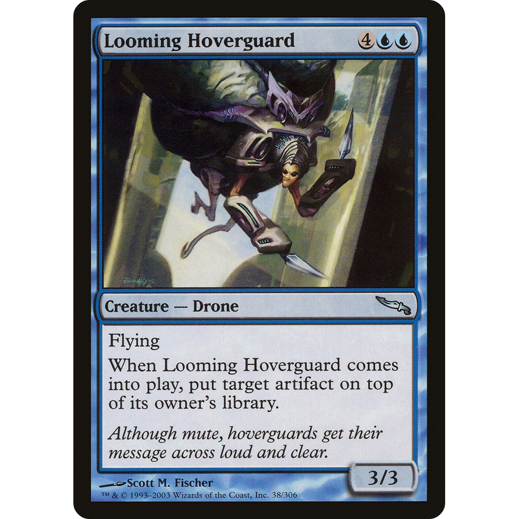 Looming Hoverguard (MRD-038) - Mirrodin Foil