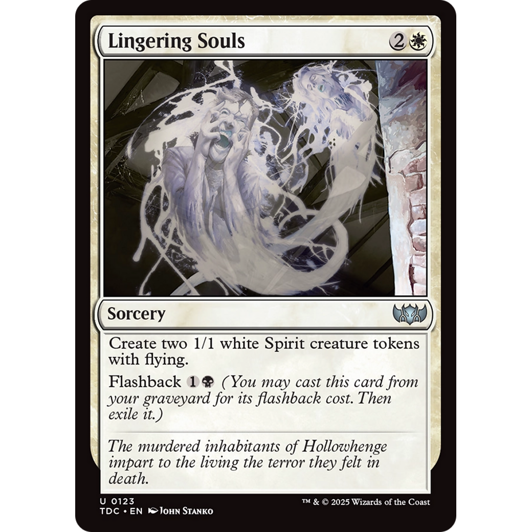 Lingering Souls (TDC-123) - Commander: Tarkir: Dragonstorm