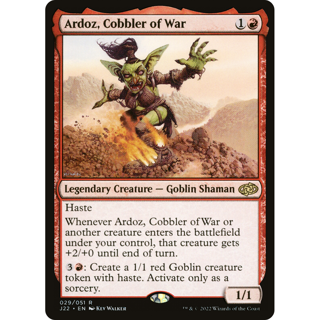 Ardoz, Cobbler of War (J22-029) - Jumpstart 2022