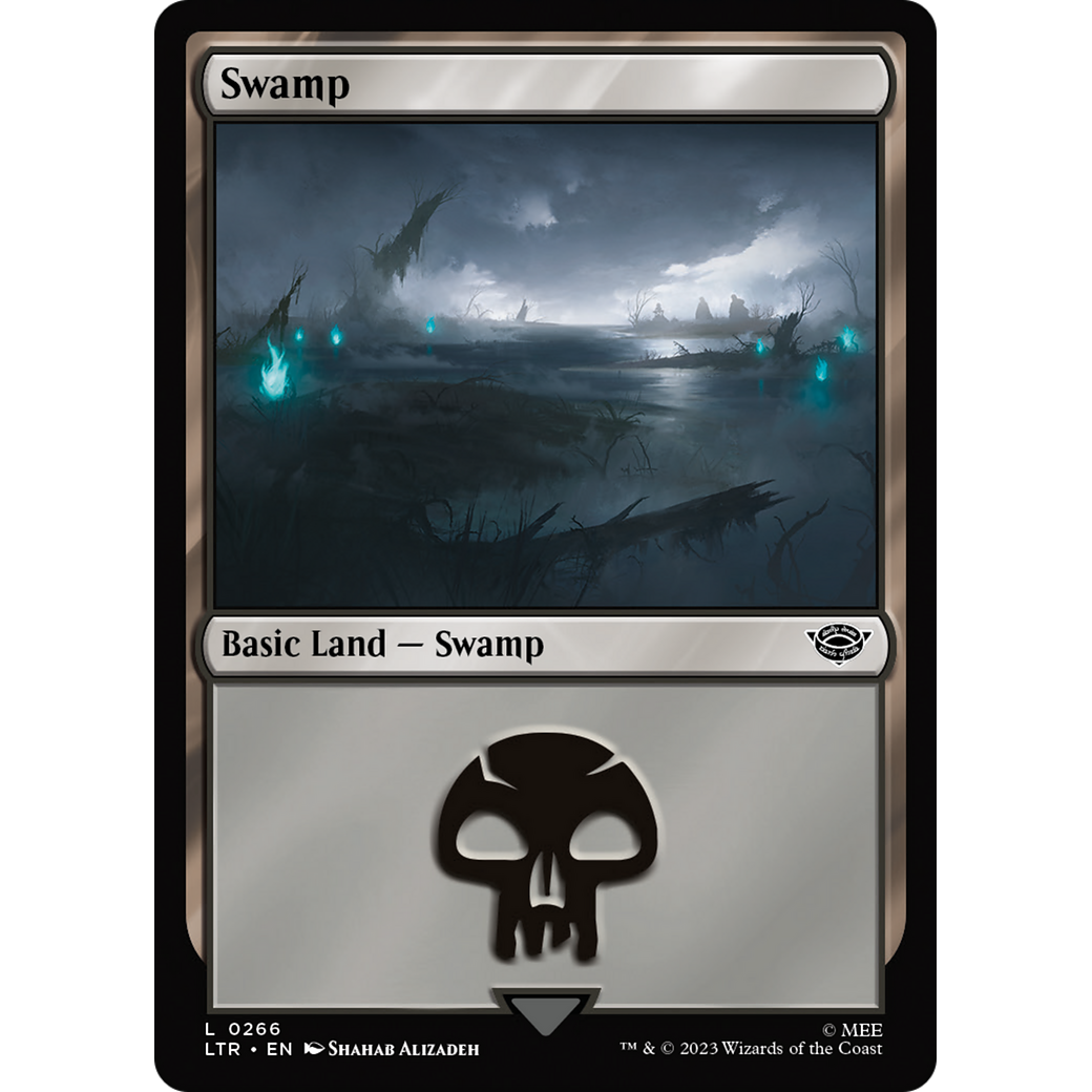 Swamp (LTR-266) - The Lord of the Rings: Tales of Middle-earth Foil