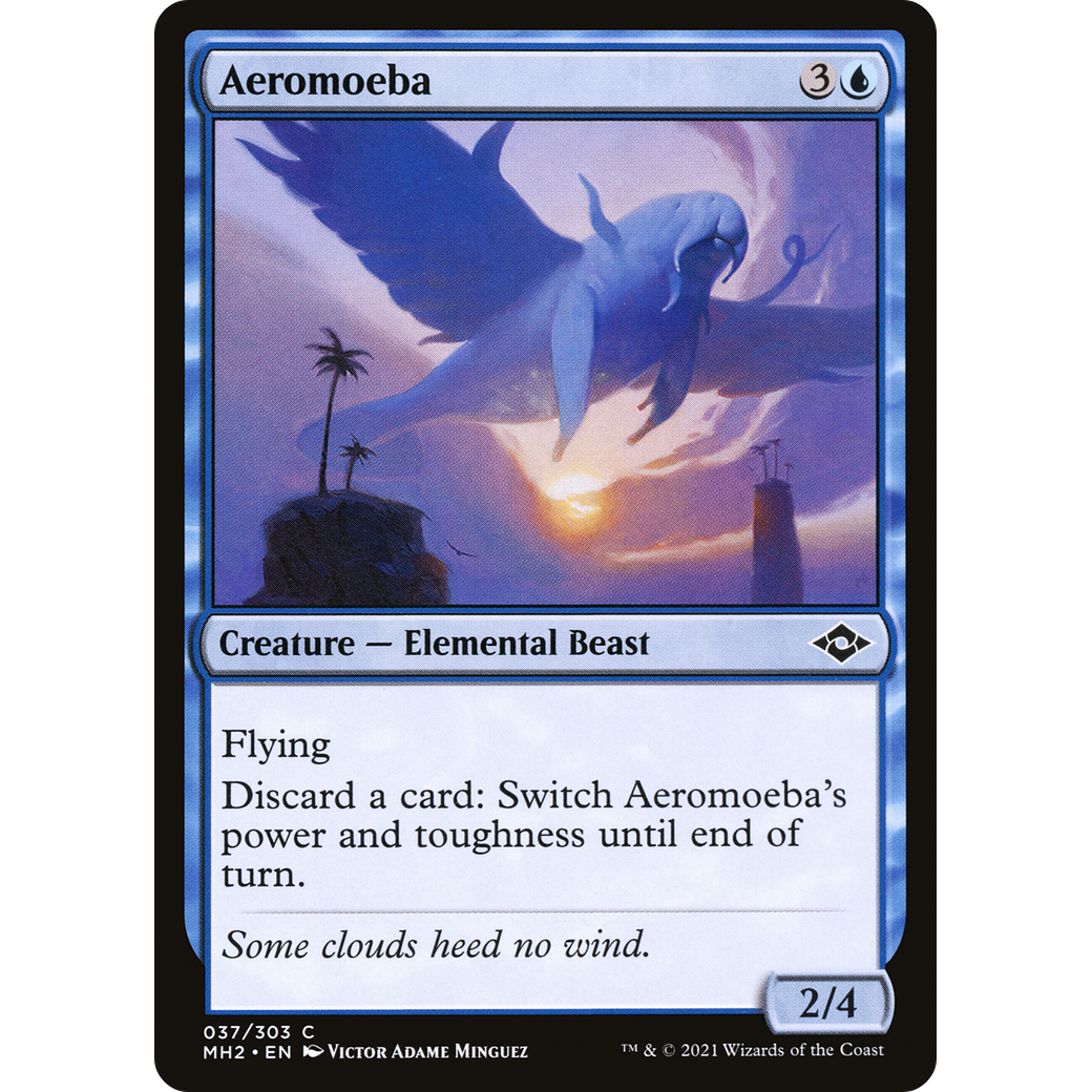 Aeromoeba (MH2-037) - Modern Horizons 2