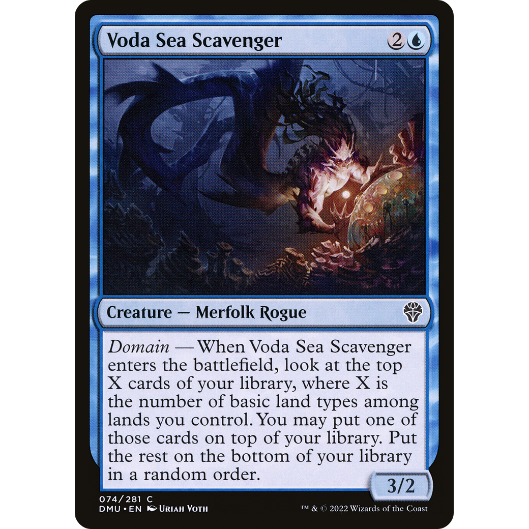 Voda Sea Scavenger (DMU-074) - Dominaria United