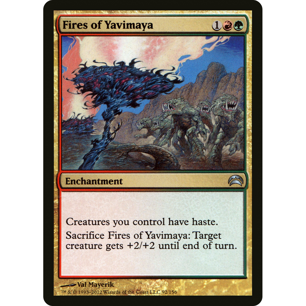 Fires of Yavimaya (PC2-092) - Planechase 2012
