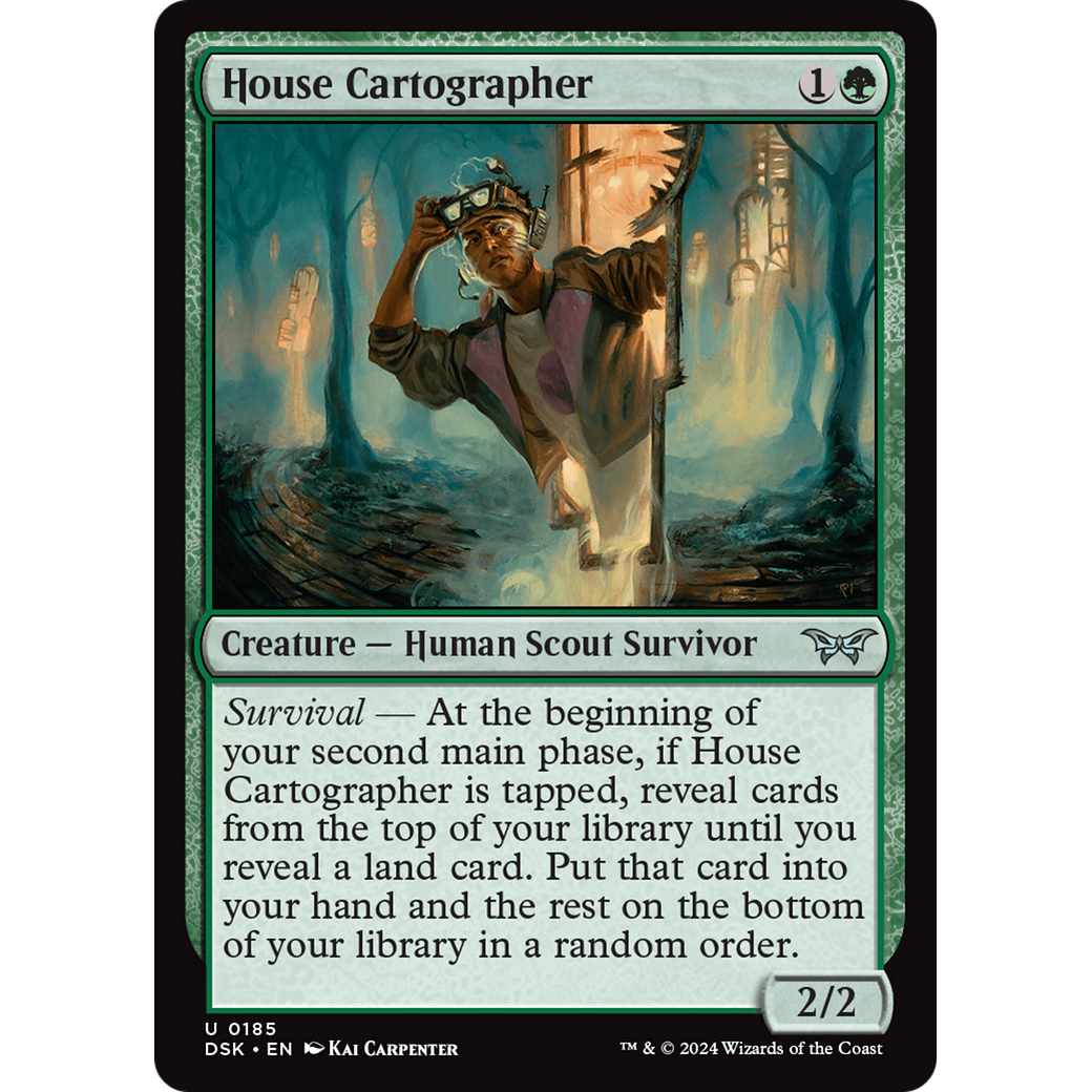 House Cartographer (DSK-185) - Duskmourn: House of Horror