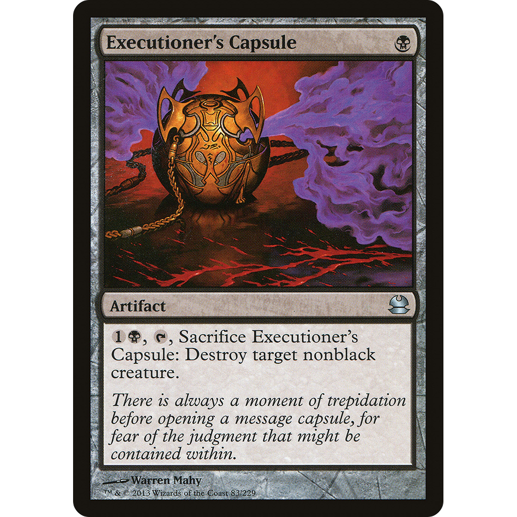 Executioner's Capsule (MMA-083) - Modern Masters Foil
